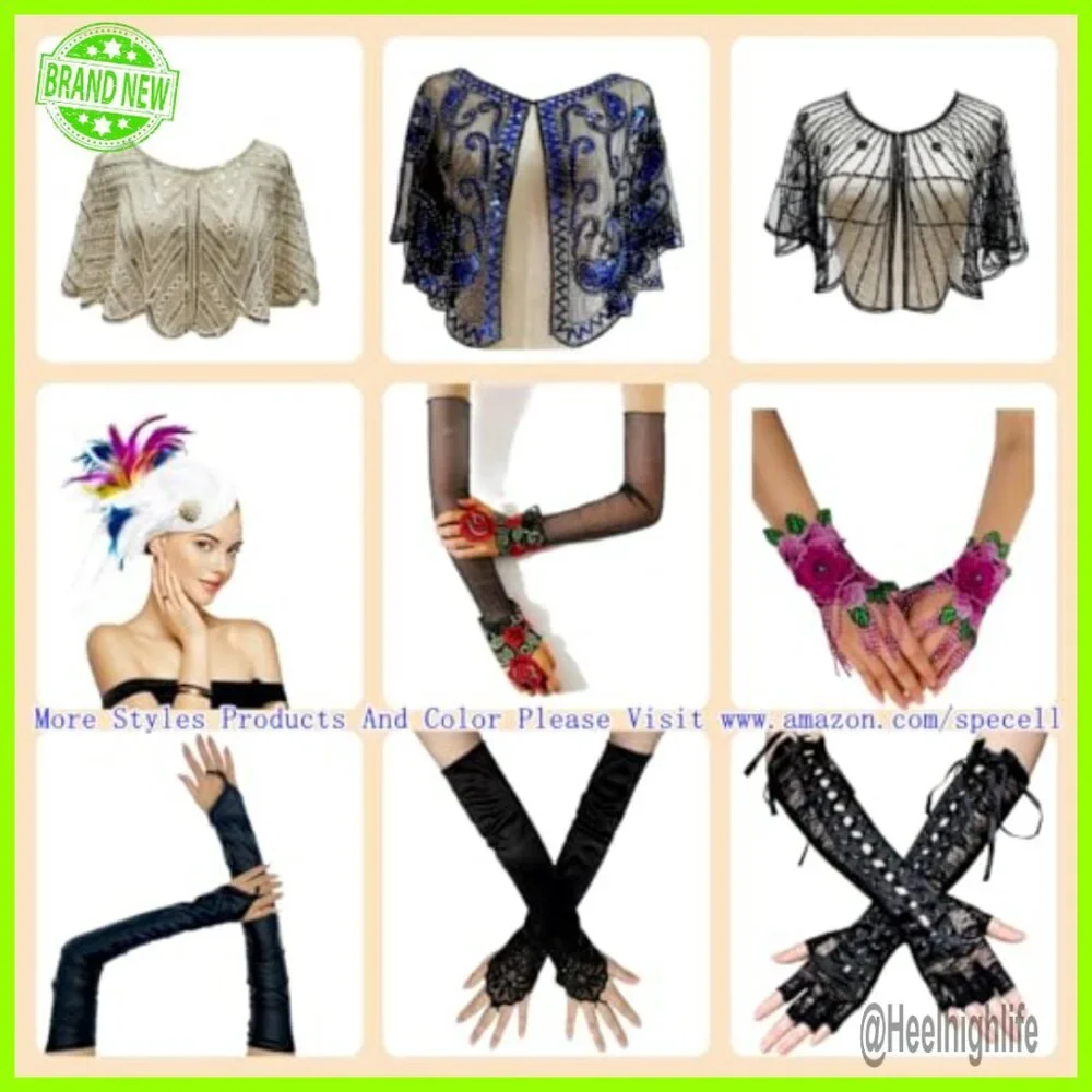 Patent Leather Elbow Length Fingerless Gloves One Size Elegant Party